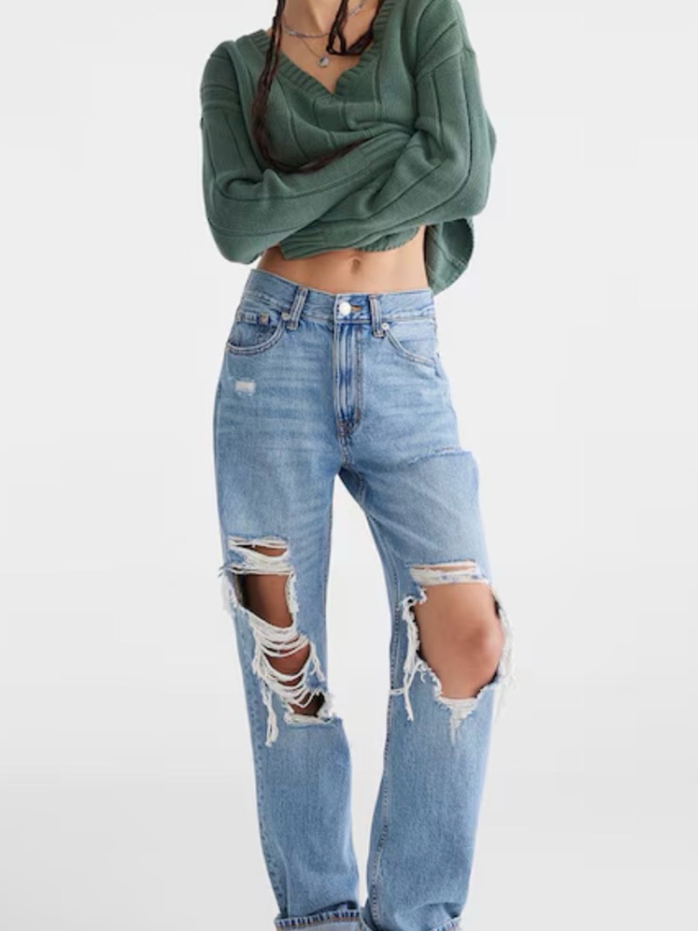 Aeropostale High Rise Baggy Jeans